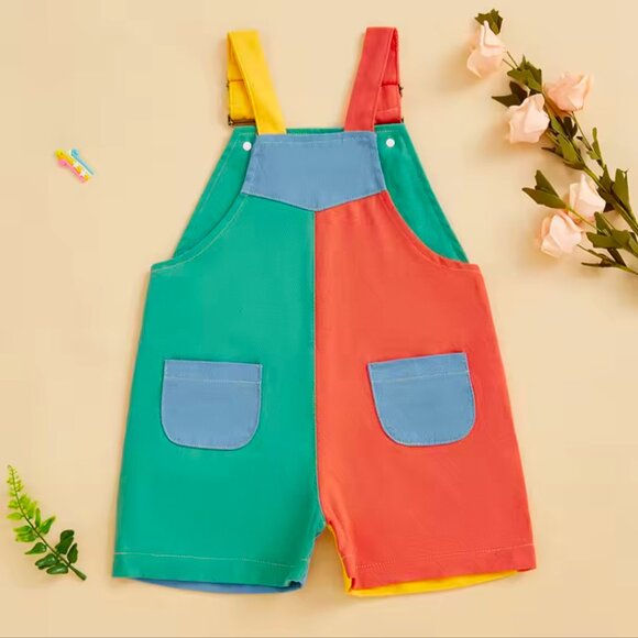 Elmo Overalls Elmo Jumpsuit Sesame Street Birthday  Elmo Bodysuit Elmo clothes - Picture 3 of 3